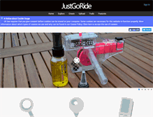 Tablet Screenshot of justgoride.co.uk